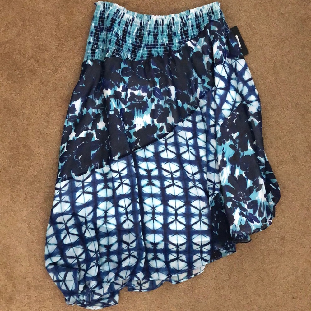 Boho style tie dye skirt - new INC